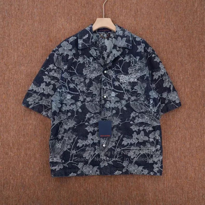 Louis Vuitton Louis Vuitton 24 Fall/Winter New Black Plant Print Full Pr Size US XL / EU 56 / 4 - 1 Thumbnail
