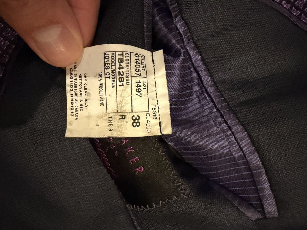 Ted Baker Dark Navy Tom Ford Suit Size 38R - 5 Thumbnail