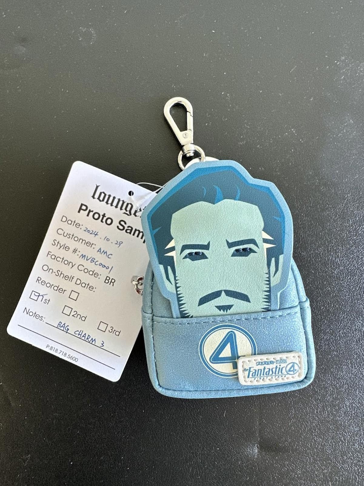 Other RARE Proto Sample Loungefly Fantastic 4 Keychain Backpack Size ONE SIZE - 1 Preview