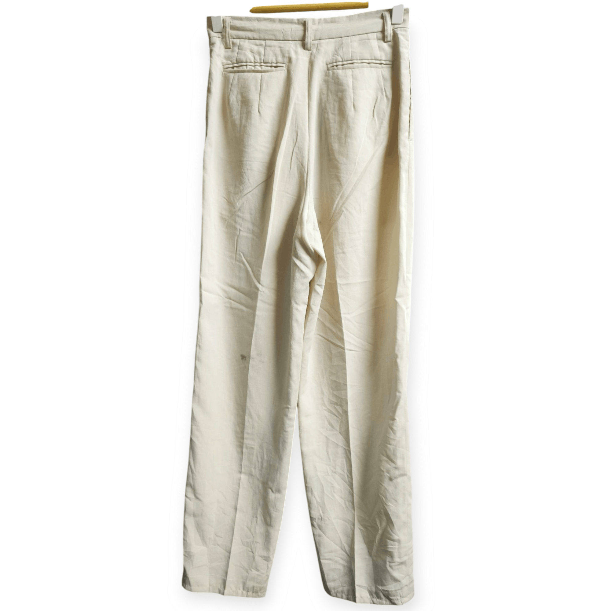 Japanese Brand × Y's × Yohji Yamamoto Iwish by Y's bis Basic Nylon Slack Pants Size 26" / US 2 / IT 38 - 4 Thumbnail