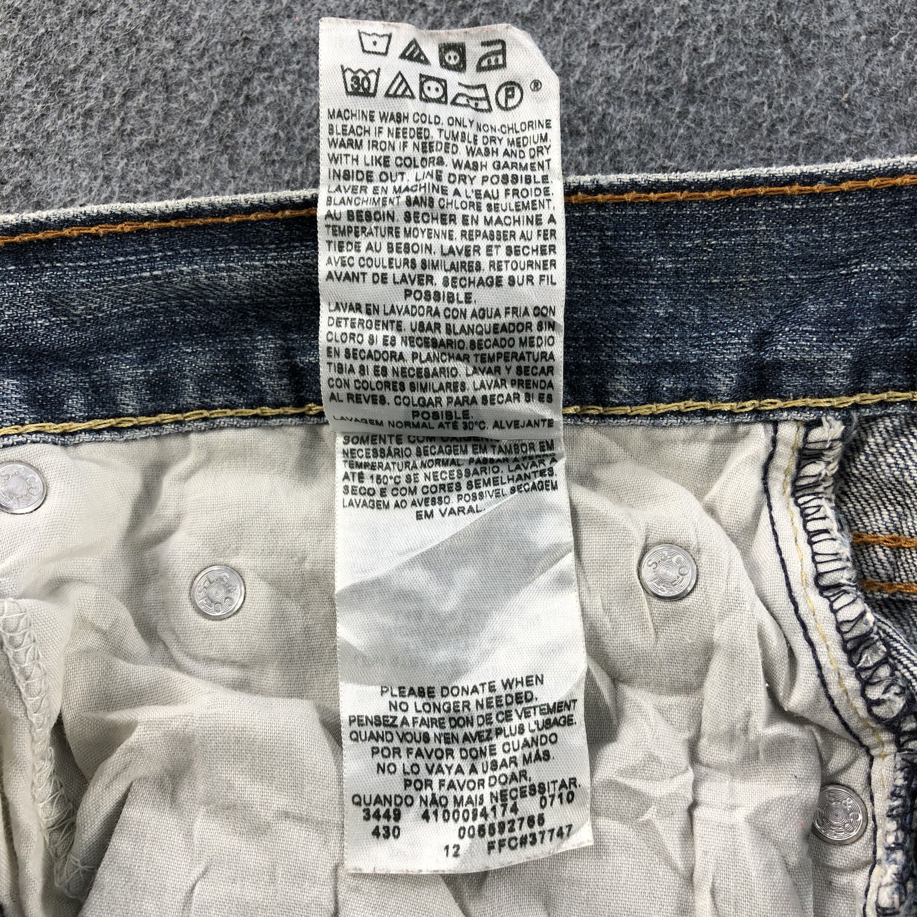 Levi's Rusty Distress Vintage Levis 559 Jeans-J1177 Size US 34 / EU 50 - 11 Thumbnail