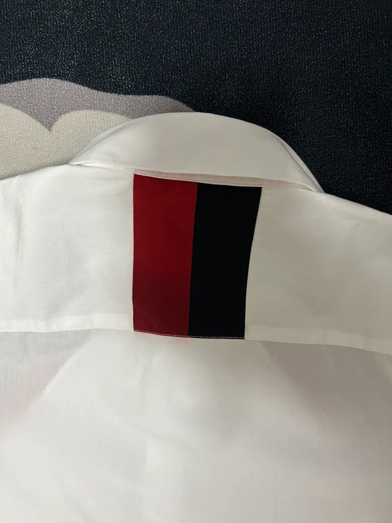 Givenchy Givenchy Shirt with Classic Striped Patchwork Size US XXL / EU 58 / 5 - 6 Thumbnail
