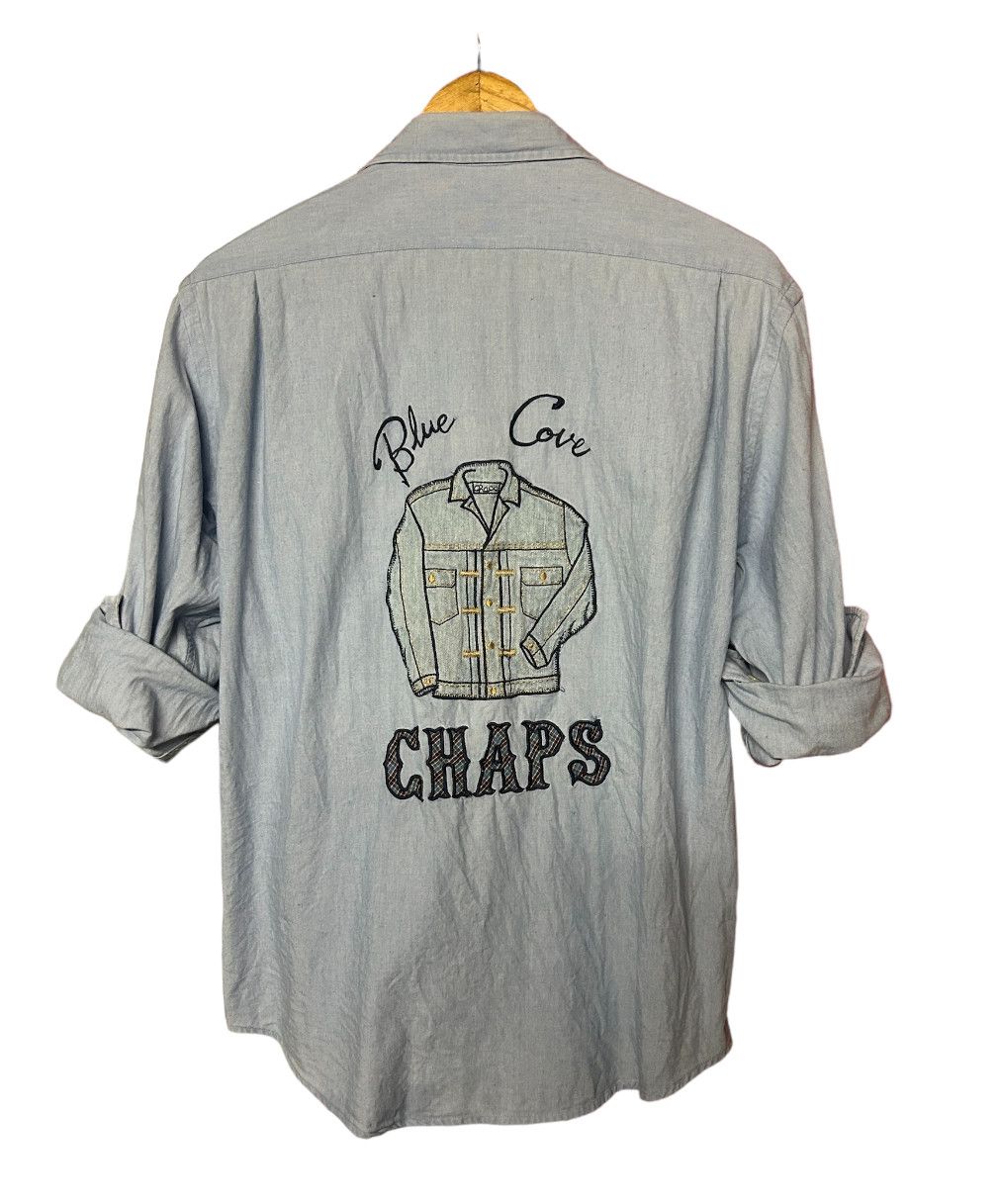 Chaps Ralph Lauren × Vintage Very cool design embroidered logo Chaps by ralph lauren e Size US M / EU 48-50 / 2 - 1 Thumbnail