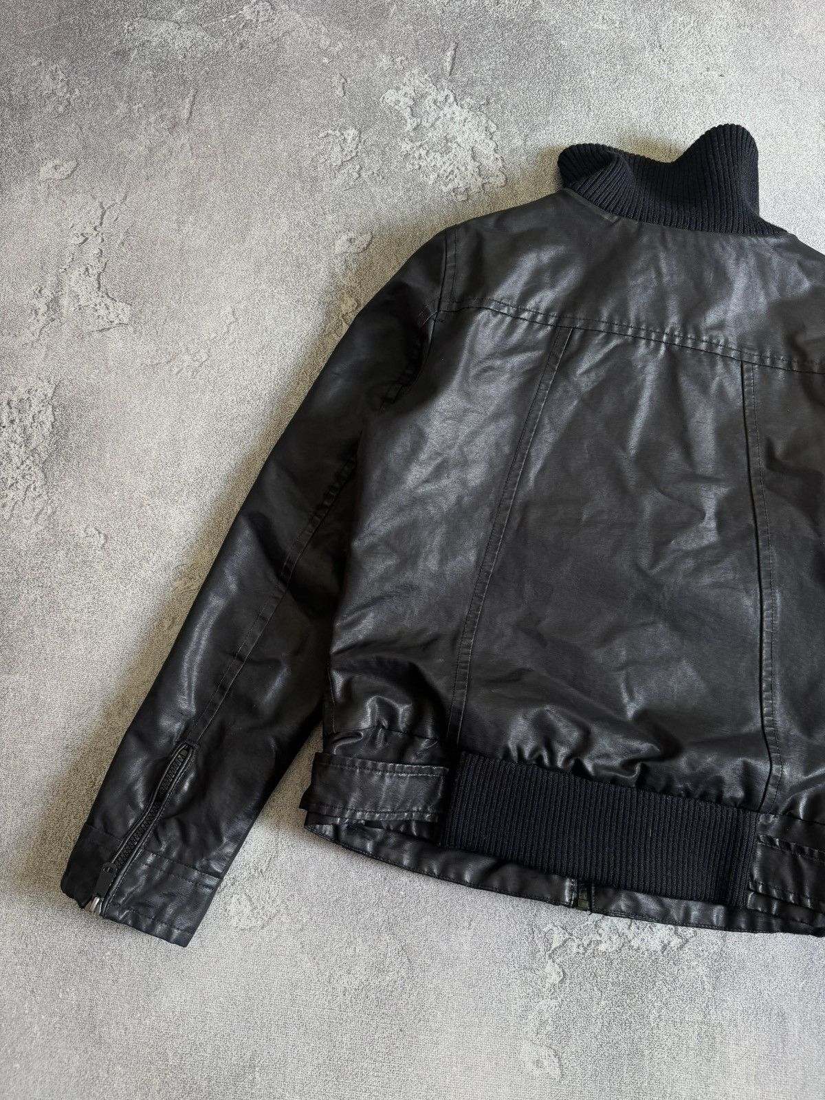 Diesel Diesel L/size wmns black avantgarde jacket Y2K biker LGB Size L / US 10 / IT 46 - 16 Thumbnail