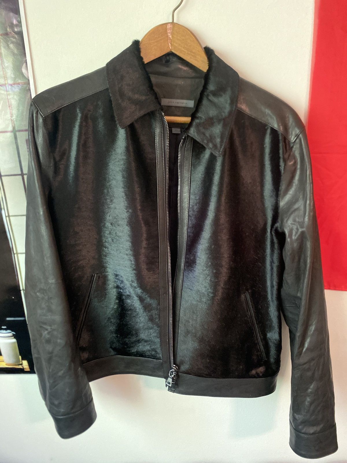John Varvatos John Varvatos Barry Jacket – Calf Hair – Rare Piece Size US M / EU 48-50 / 2 - 1 Thumbnail