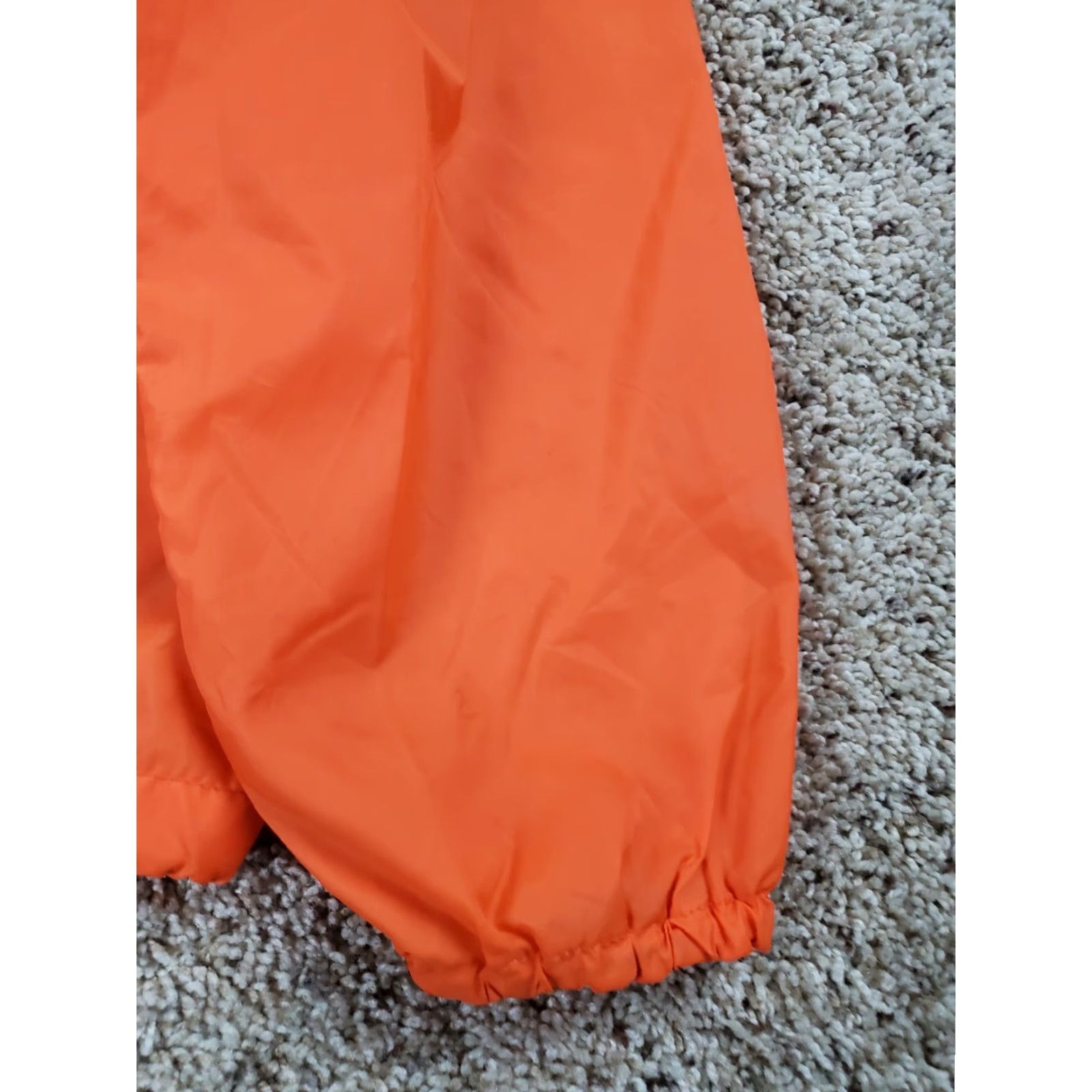 TaylorMade VINTAGE Taylor Made Windbreaker Jacket Mens L Orange 70s Tulare Ca Ag Show Nylon Sportswear/Beach Size US L / EU 52-54 / 3 - 6 Thumbnail