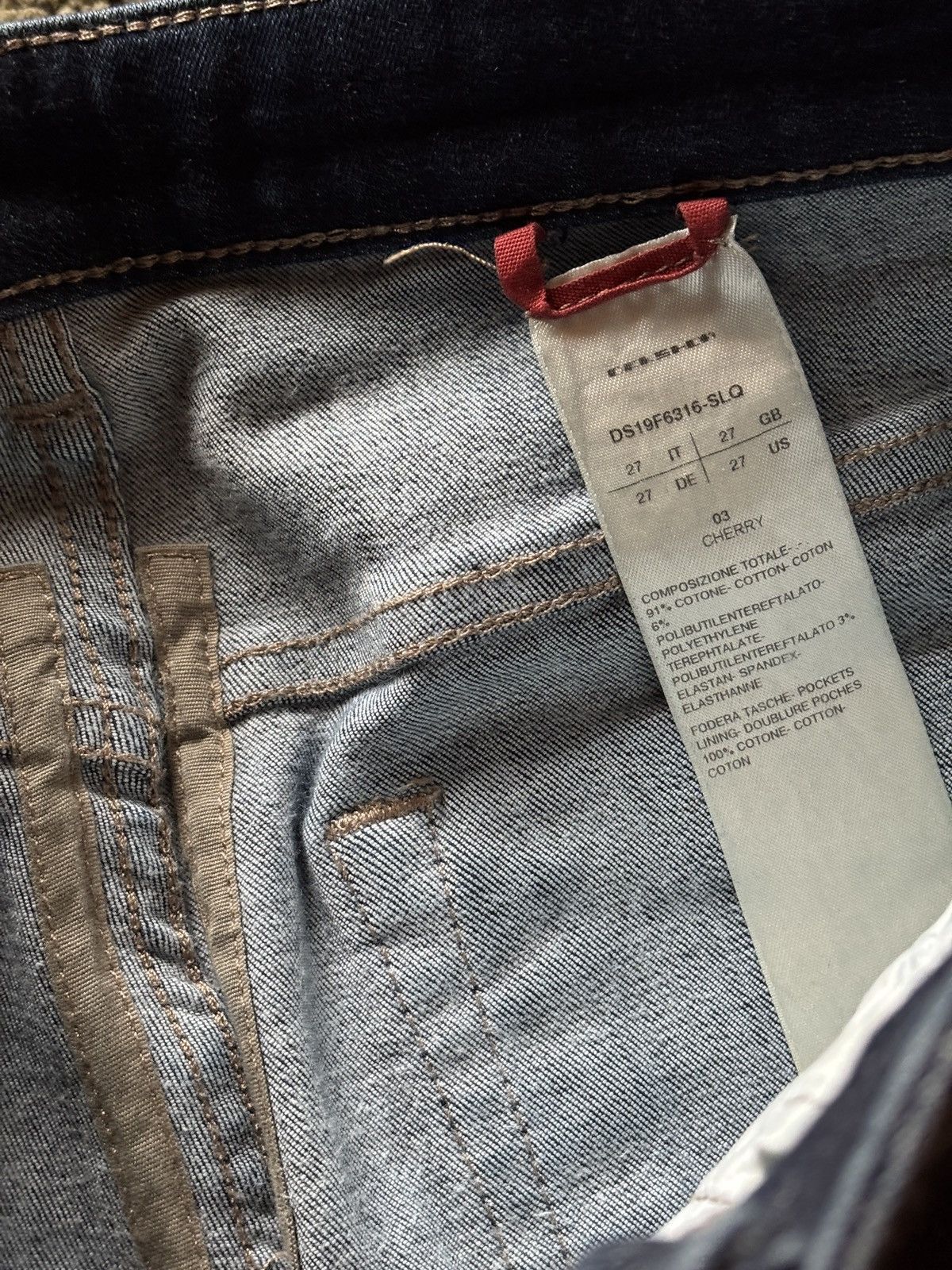 Rick Owens Drkshdw AW19 Rick Owens Drkshdw “Larry” Cherry Wax Detroit Cut Jeans Size US 28 / EU 44 - 6 Thumbnail
