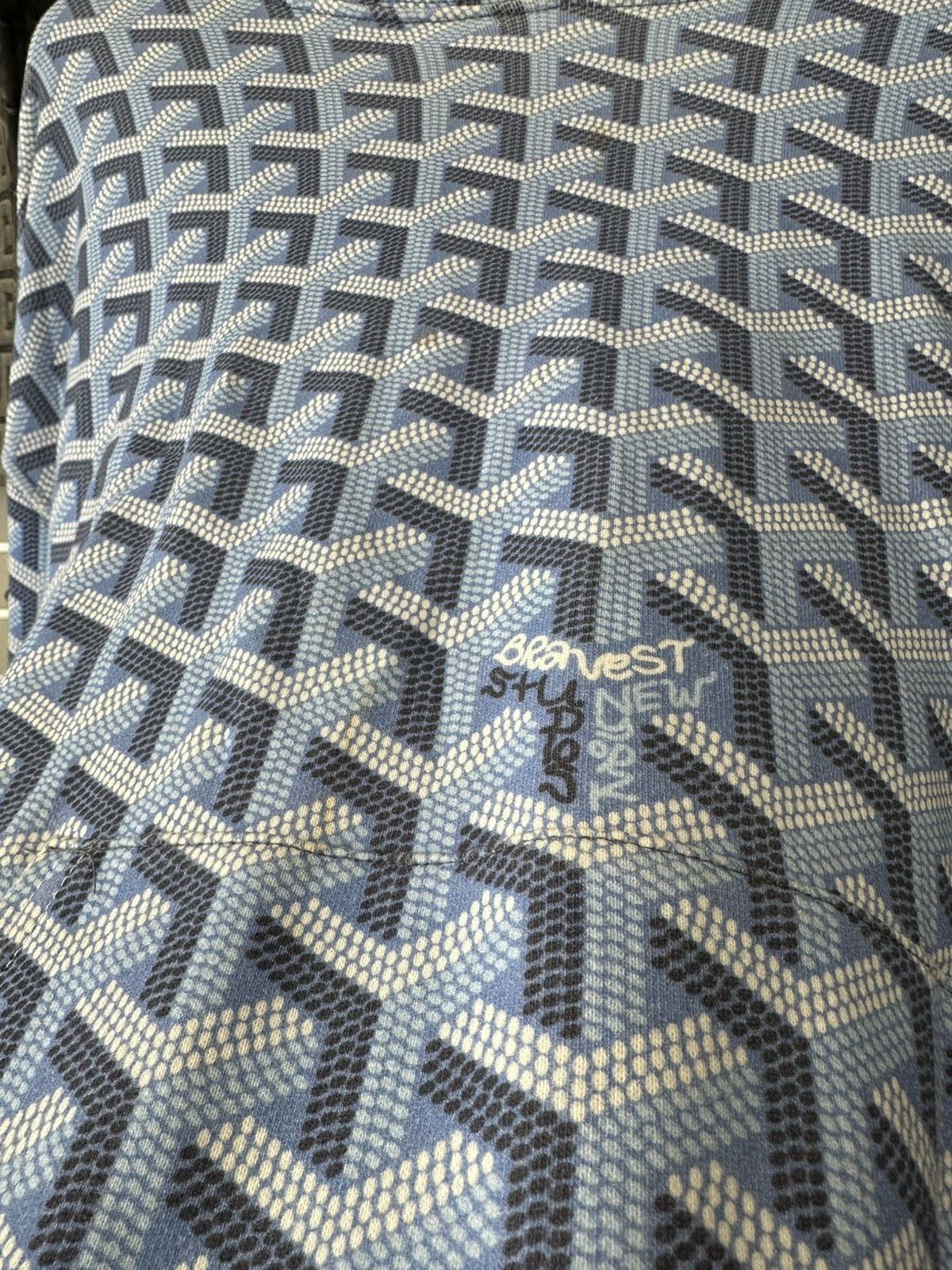 Bravest Studios BRAVEST STUDIOS GOYARD MONOGRAM PRINT HOODIE Size US L / EU 52-54 / 3 - 3 Thumbnail
