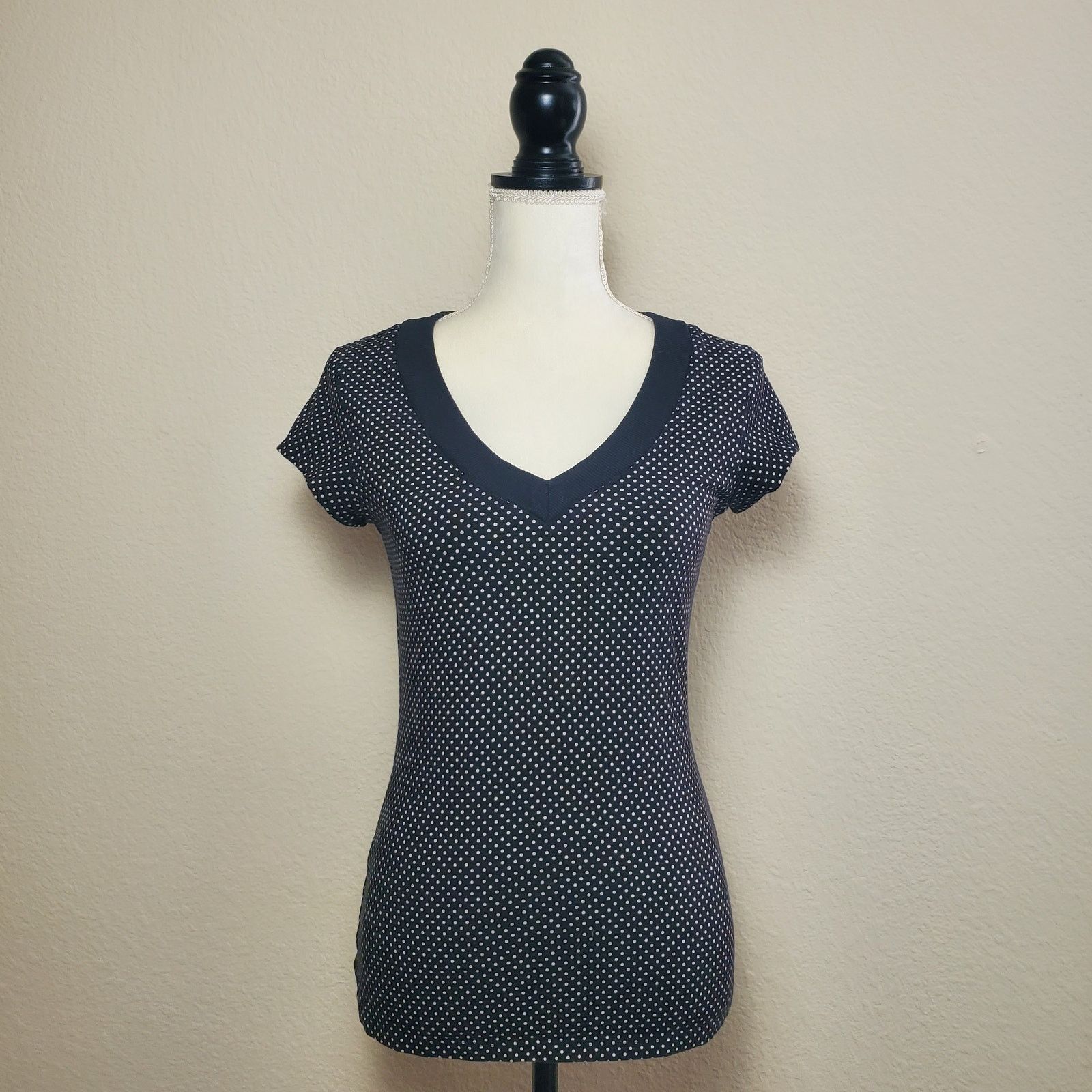 Express Express Polka Dot Print Top Small Size S / US 4 / IT 40 - 1 Thumbnail