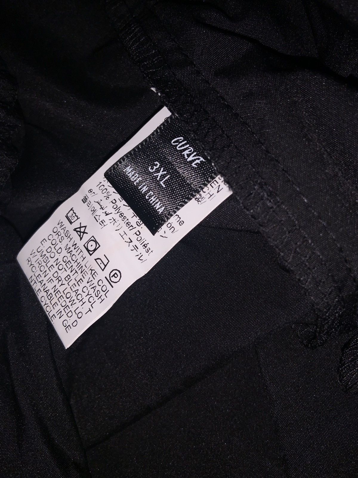 Shein Womens - Black Cargo Pants - Size 3XL Size 40" / US 18 - 2 Thumbnail