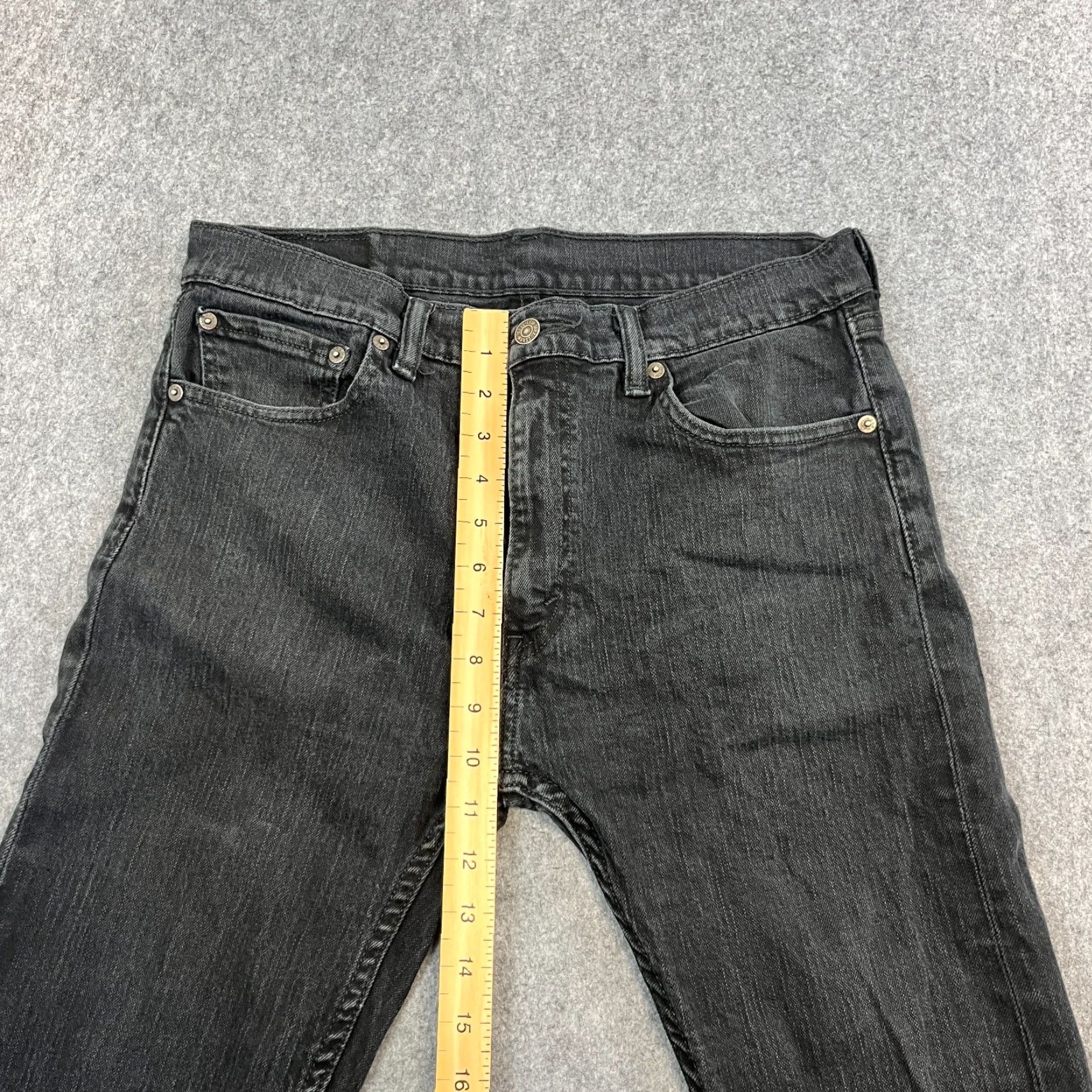 Levi's Levi's Jeans Slim Tapered 32 32 Dark Wash Grey Stretch Denim 5-Pocket Men Junior? Size US 32 / EU 48 - 5 Thumbnail