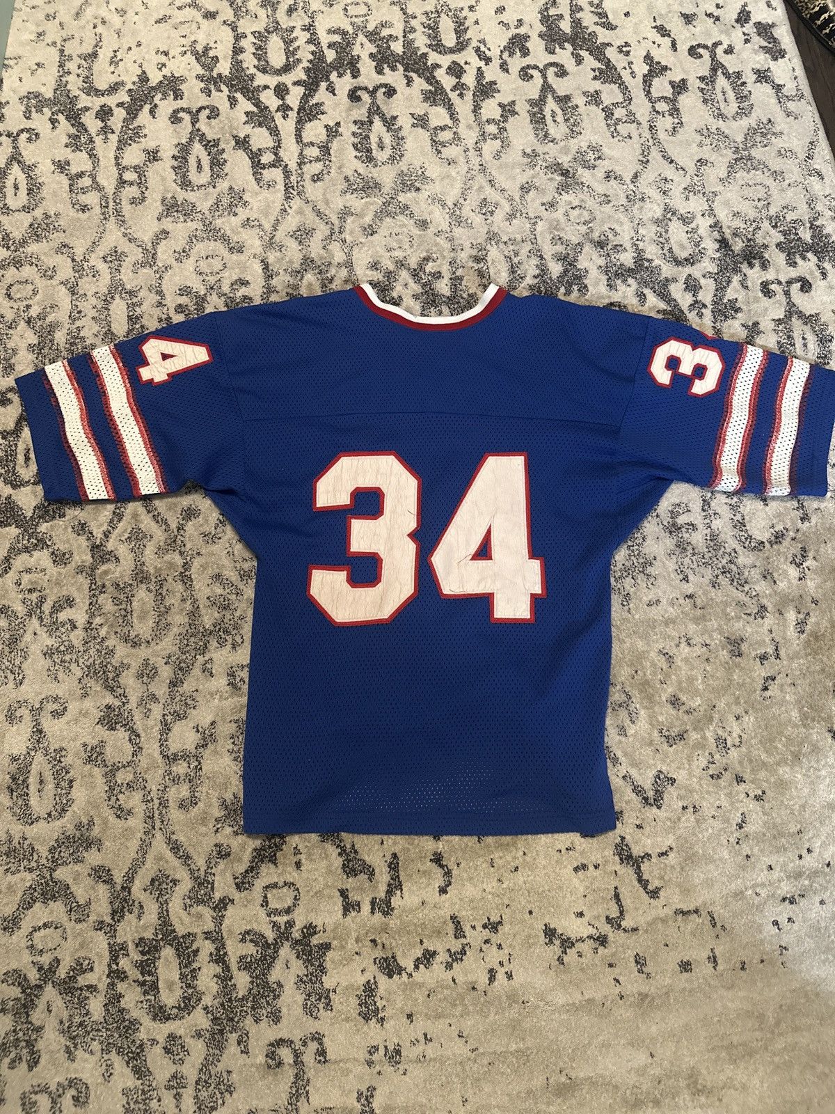 NFL × Vintage Early 1980s Buffalo Bills Jersey Size US L / EU 52-54 / 3 - 5 Thumbnail