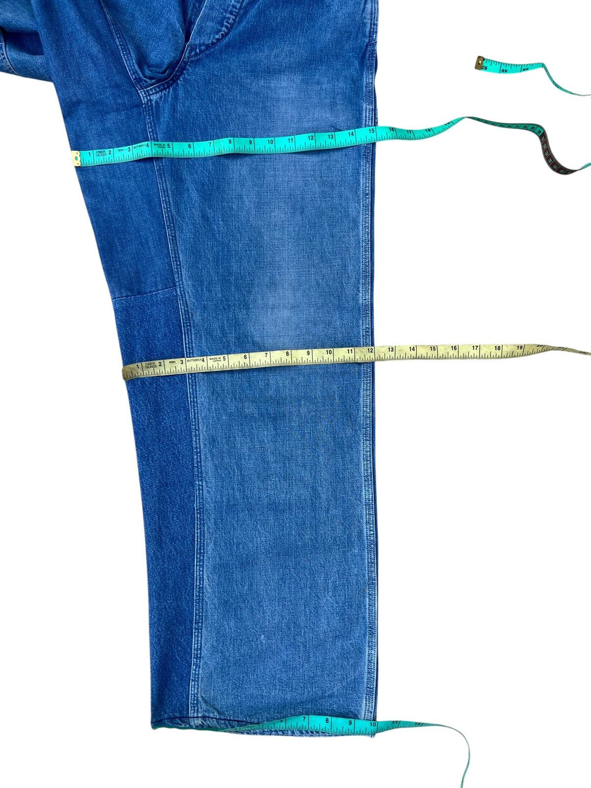 Orslow Orslow X Sunny Side Up Japan Reconstruct Baggy Denim Jeans Size US 30 / EU 46 - 3 Thumbnail