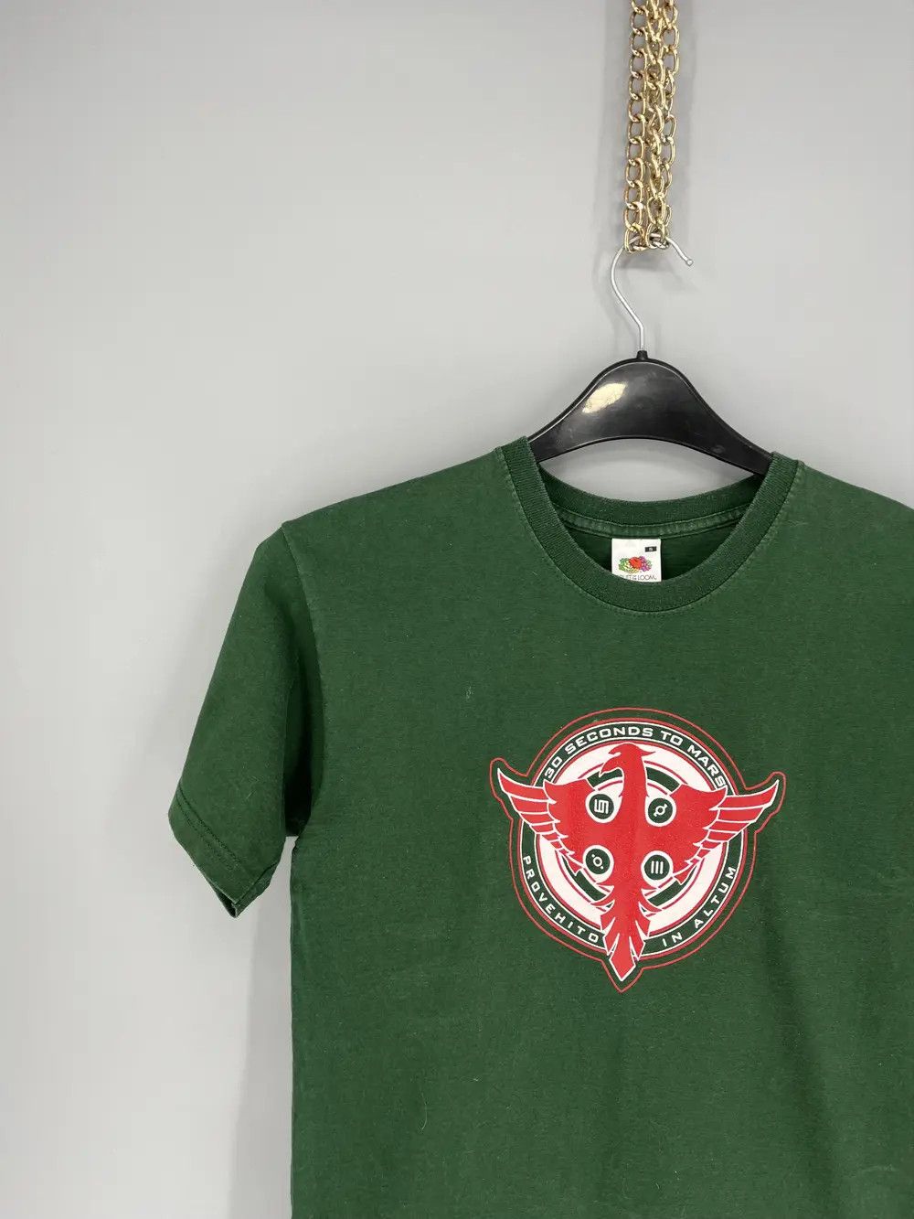 Band Tees Vintage Y2K 30 SECONDS TO MARS Tour T-Shirt 2010 Size US S / EU 44-46 / 1 - 4 Thumbnail