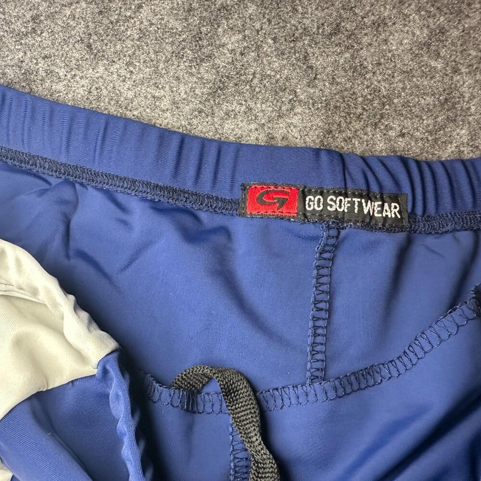 Other Go Softwear Men’s Swim Trunks – Blue/White – Fits M/L Size US 32 / EU 48 - 4 Thumbnail