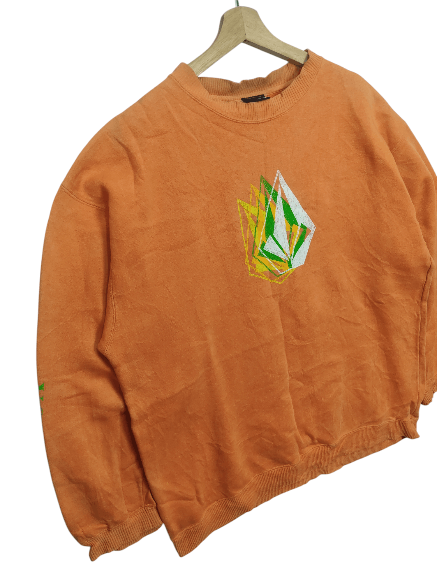 Vintage × Volcom Vintage Distressed Volcom Sweatshirt Size US L / EU 52-54 / 3 - 3 Thumbnail