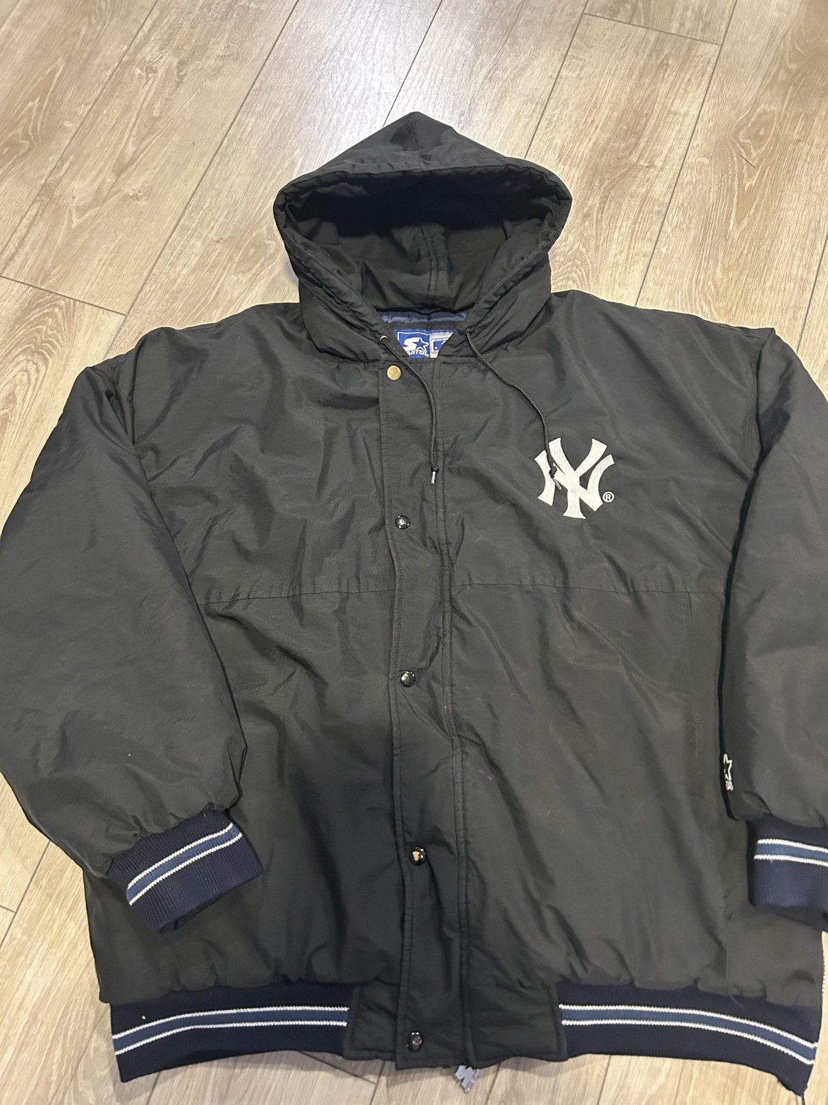 Vintage Vintage Yankees Starter Coat Size US XXL / EU 58 / 5 - 5 Thumbnail