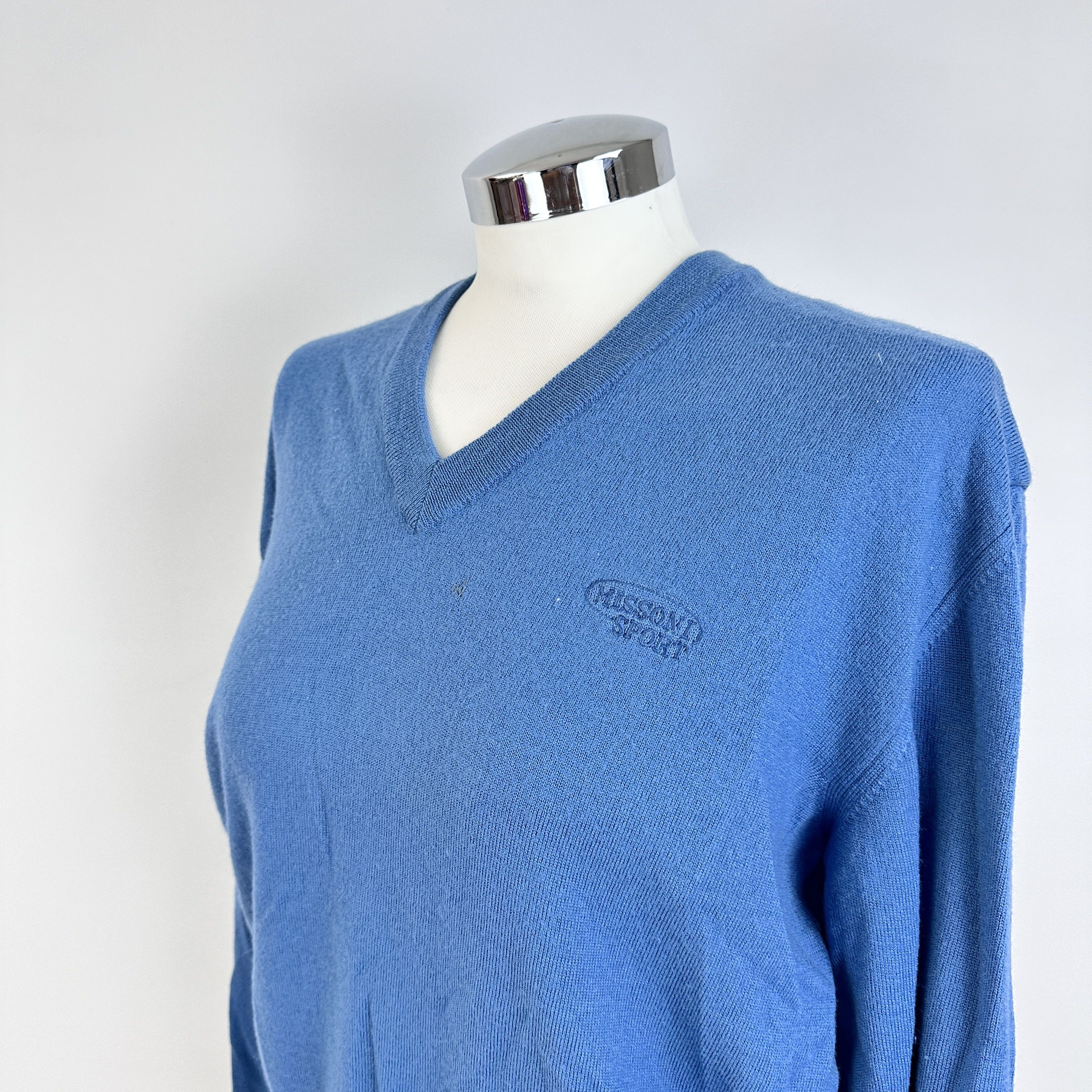 Missoni Maglioncino Missoni Scollo V Logo – M Size US M / EU 48-50 / 2 - 9 Thumbnail