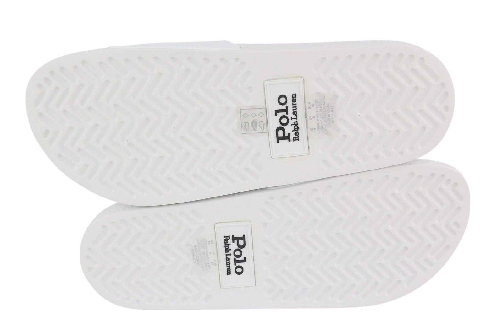 Polo Ralph Lauren SLD W C/O PP-SN-SLI EU42 White Flip Flops Shoes 84658 Size US 11 / IT 41 - 6 Thumbnail