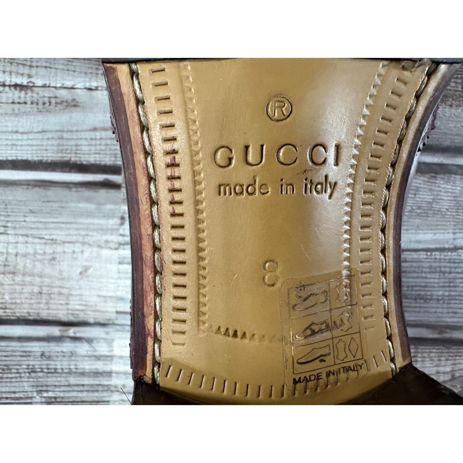 Gucci Gucci Brogue Sylvie Web Oxford Classic Signature Details Sho Size US 8 / EU 41 - 8 Thumbnail