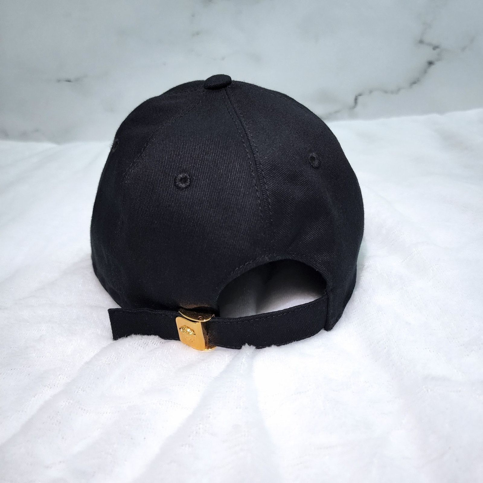 Versace Versace Vintage Logo Baseball Cap Black | Size M | MSRP $360 Size ONE SIZE - 3 Thumbnail