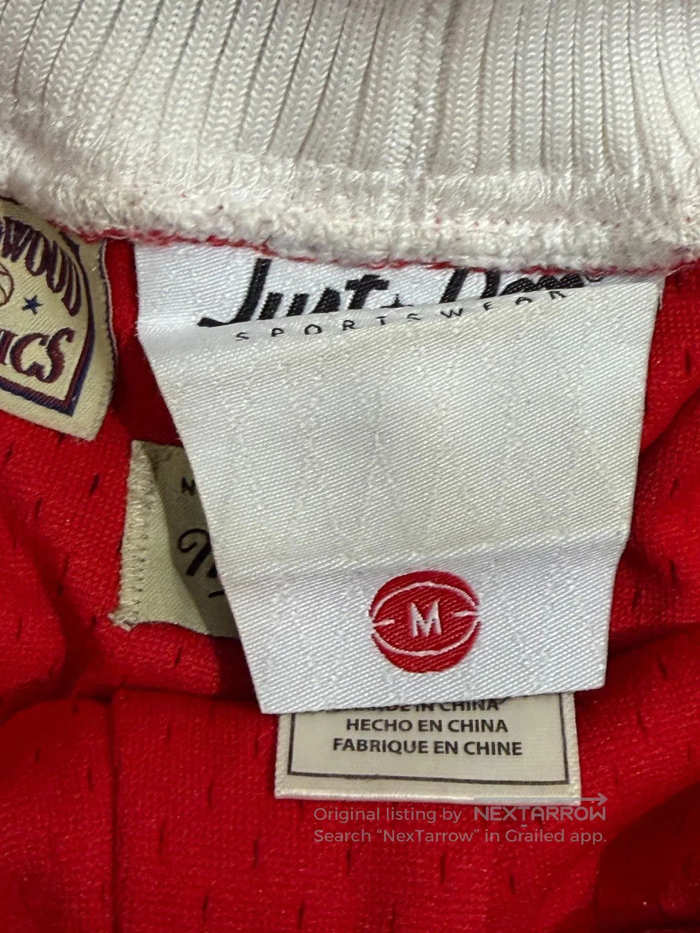 Just Don Mitchell & Ness Just Don Bulls Shorts. Size US 32 / EU 48 - 3 Thumbnail