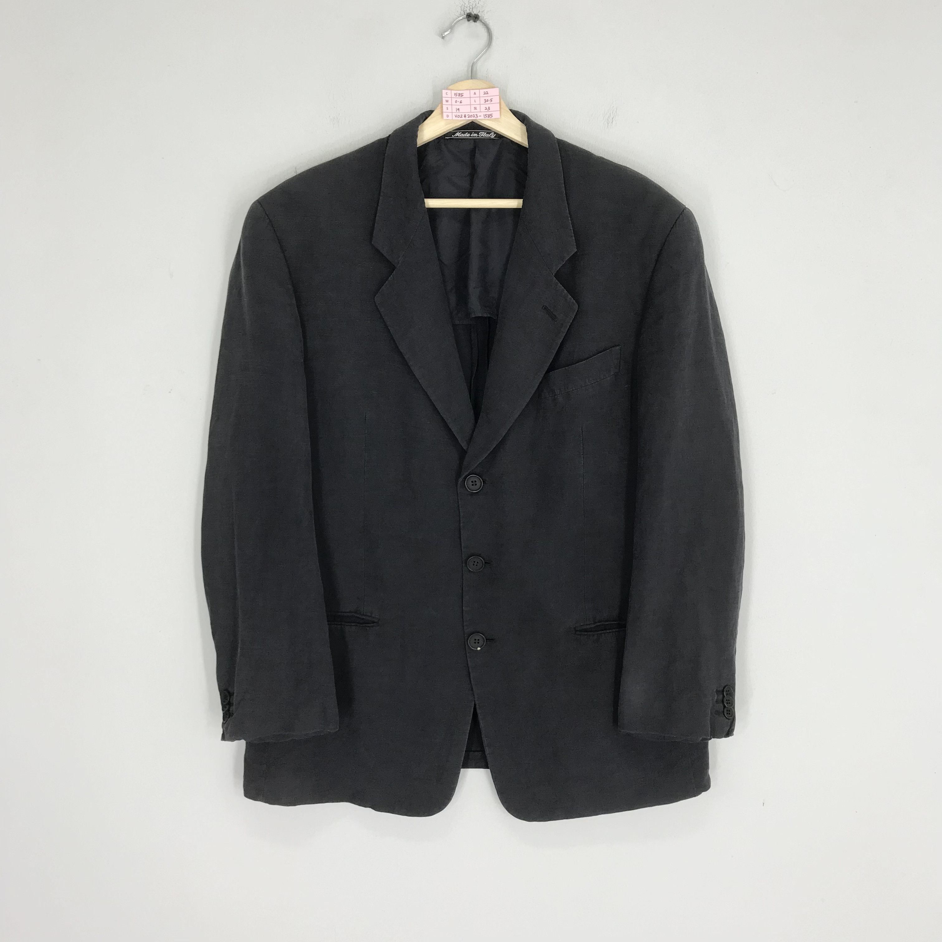 Giorgio Armani Vintage Giorgio Armani Italy Workers Casual Coat Size US M / EU 48-50 / 2 - 1 Thumbnail