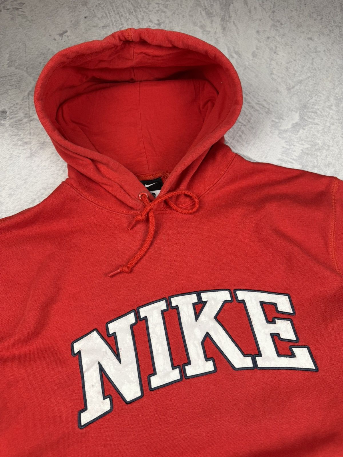 Nike × Vintage NIKE VINTAGE CENTER LOGO OVERSIZE BOXY HOODIE Size US XL / EU 56 / 4 - 5 Thumbnail