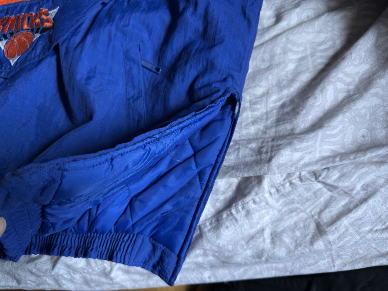 Starter New York Knicks Starter Windbreaker Jacket Large PLEASE READ Size US L / EU 52-54 / 3 - 5 Thumbnail
