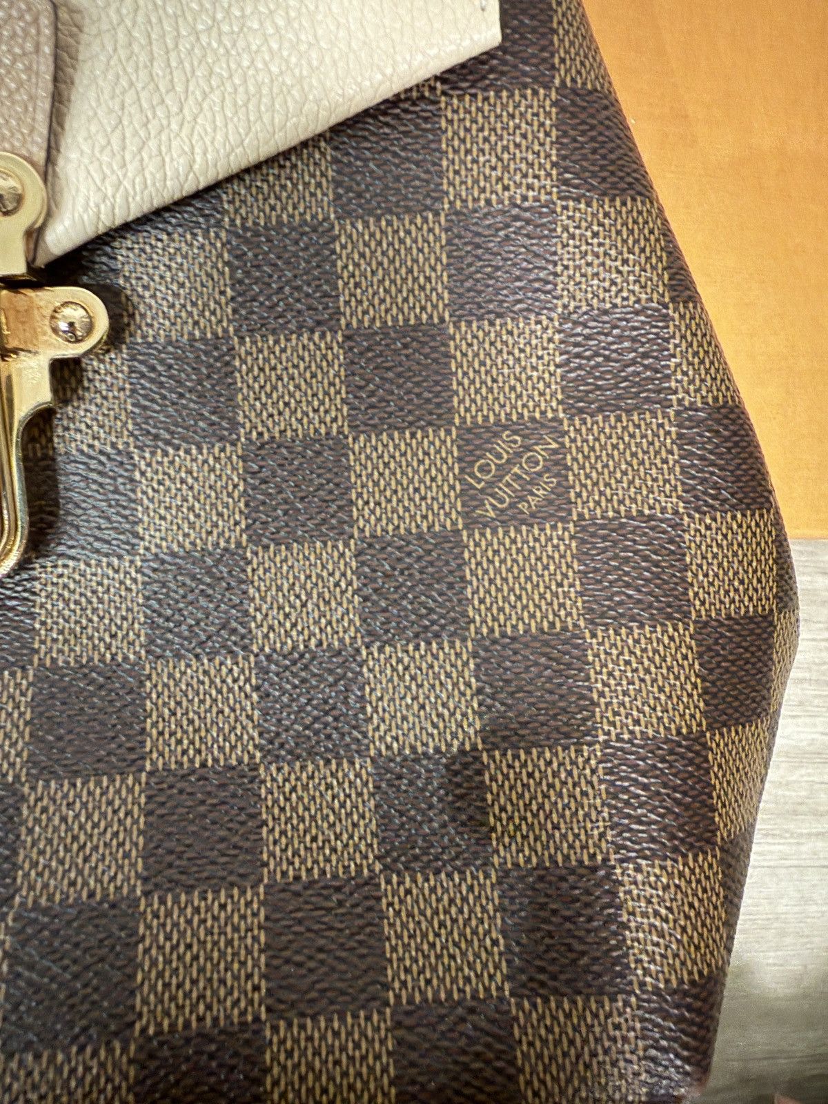 Louis Vuitton Louis Vuitton Clapton Damier Leather Backpack - Brown Size ONE SIZE - 10 Thumbnail