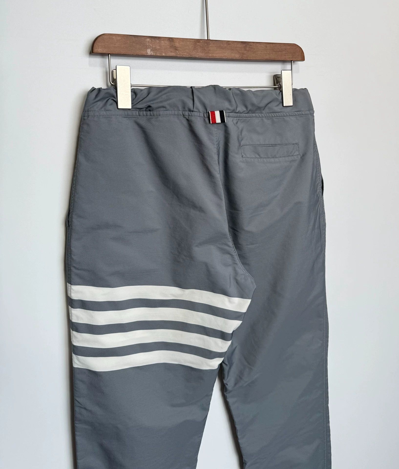 Thom Browne Thom Browne Tech Nylon Grey Jogger Pants Size 1 Size US 28 / EU 44 - 5 Thumbnail