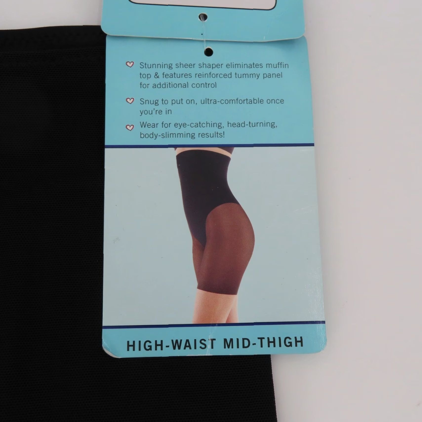 Spanx SPANX Assets Womens Small Black High Waist Shapewear Shorts NEW Size 28" / US 6 / IT 42 - 4 Thumbnail