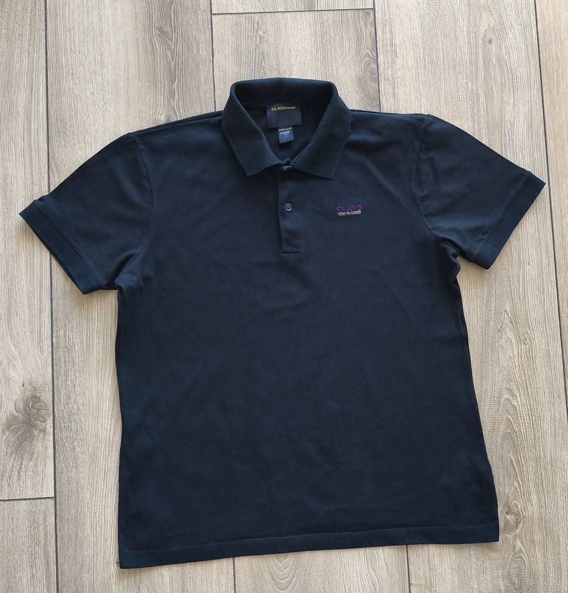 Roberto Cavalli Class Roberto Cavalli Mens Short Sleeve Polo Shirt Size L Size US L / EU 52-54 / 3 - 1 Thumbnail