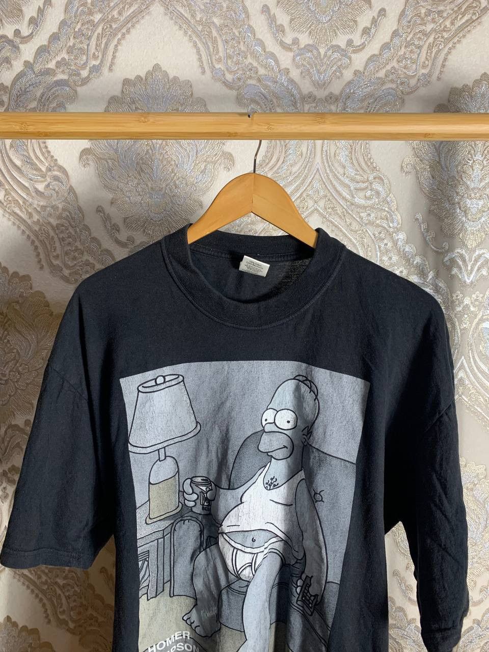 Cartoon Network VERY RARE THE SIMPSONS HOMMER 1995 T-SHIRT MOVIE RETRO 90s Size US L / EU 52-54 / 3 - 2 Thumbnail
