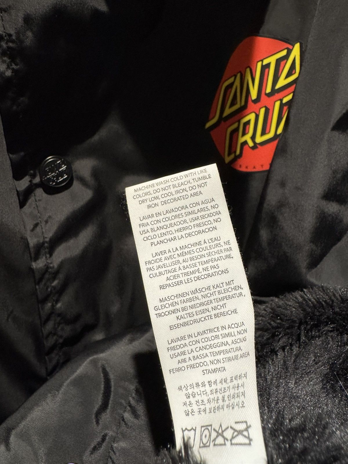 Santa Cruz Skateboards Santa Cruz Skateboards Slasher Logo Coaches Jacket Medium Size US M / EU 48-50 / 2 - 3 Thumbnail