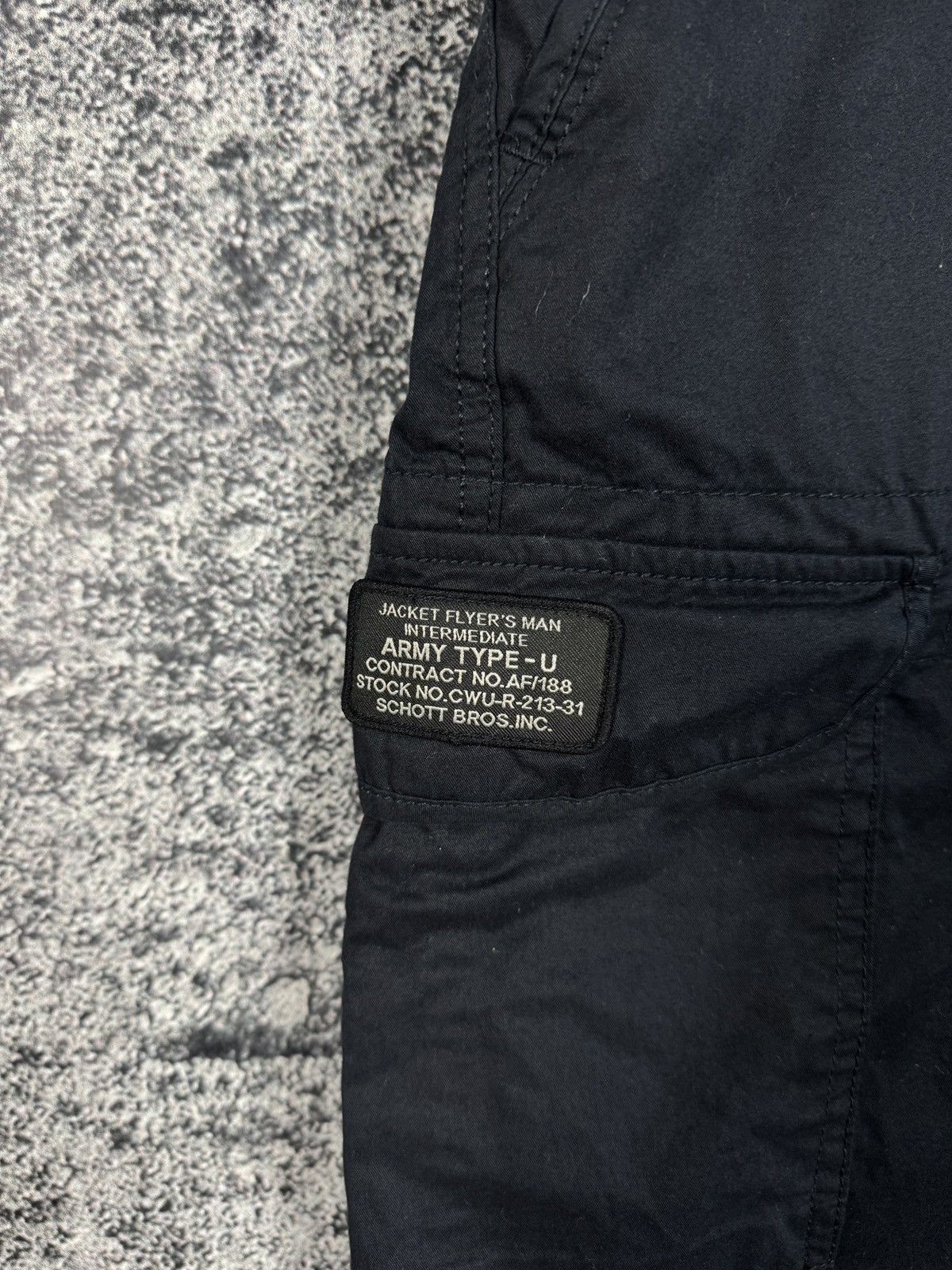 Schott Schott Army Type-U Cargo Shorts Military Tactical USA Sz 46 Size US 44 / EU 60 - 6 Thumbnail
