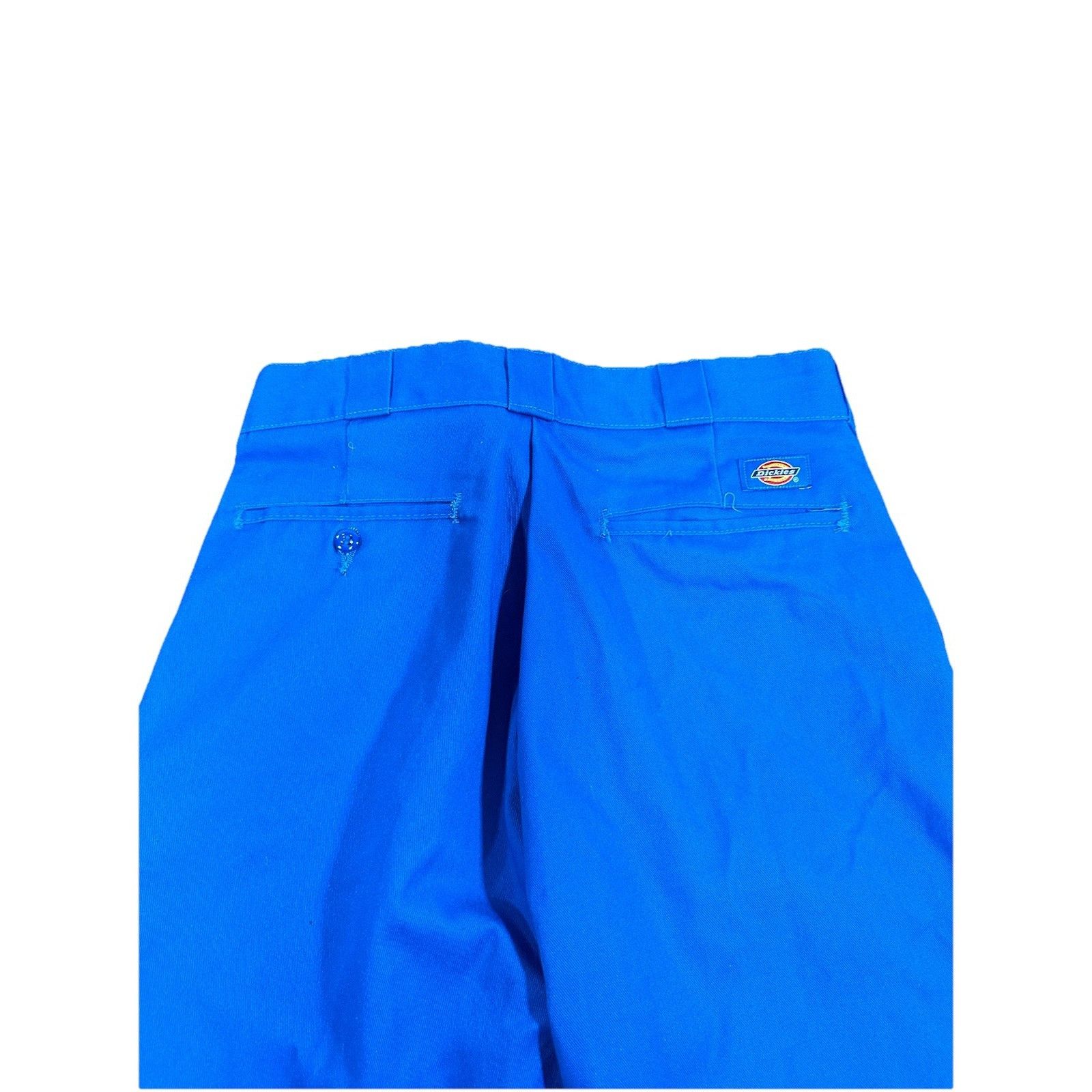 Dickies Vintage Dickies Blue Chinos Workwear Pants 90s 874 Cut Size US 32 / EU 48 - 4 Thumbnail