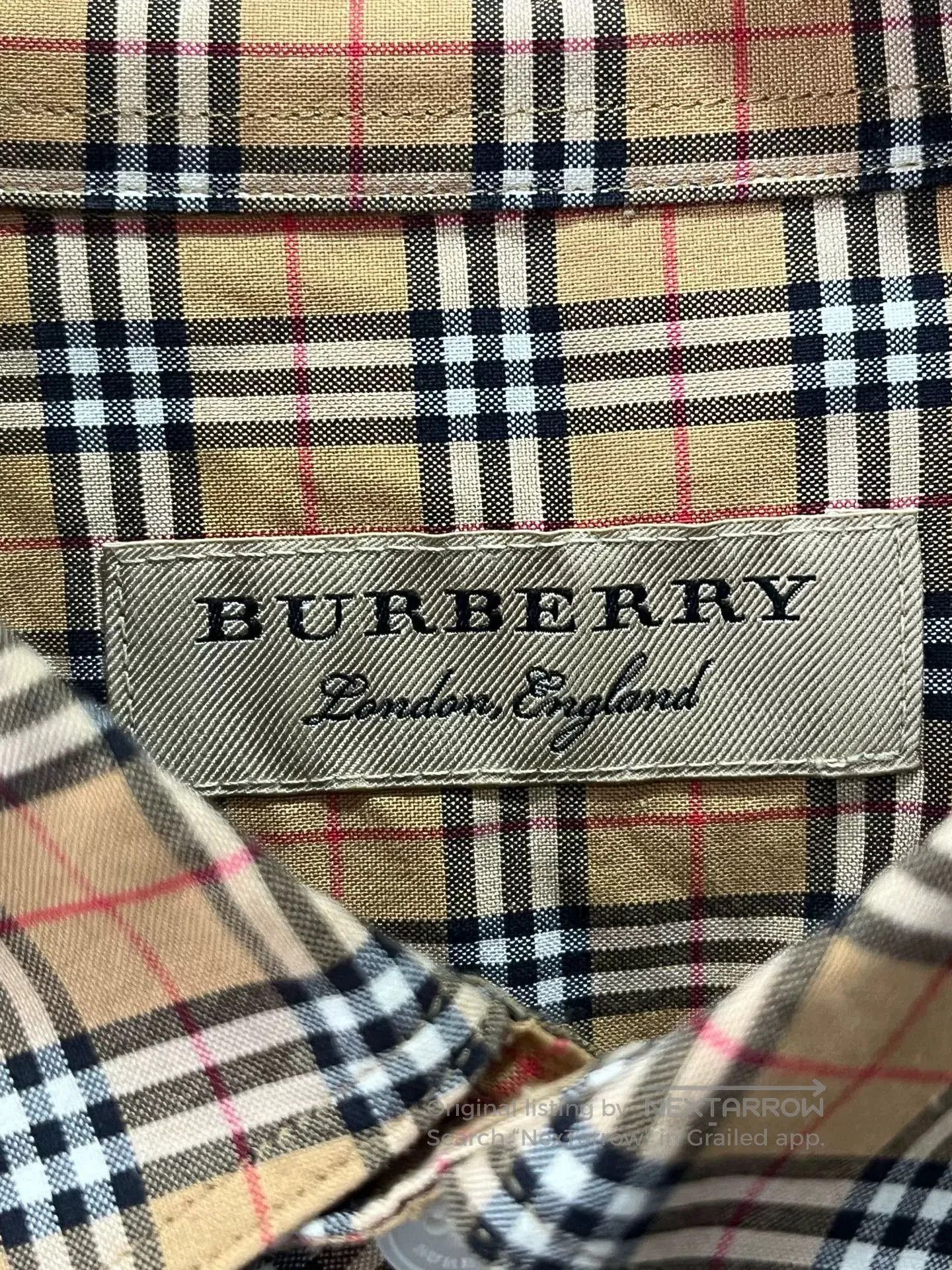 Burberry Burberry Check Shirt Size XL. Size US XL / EU 56 / 4 - 2 Thumbnail
