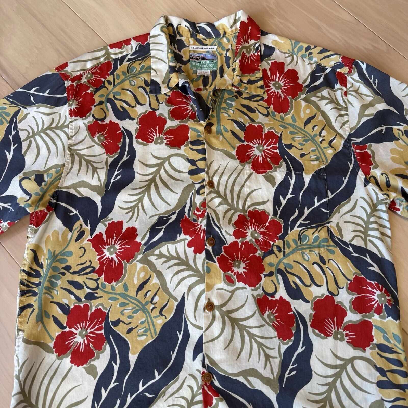 Reyn Spooner Reyn Spooner Hawaiian Shirt L Multicolor Floral Art Hawaii Size US L / EU 52-54 / 3 - 3 Thumbnail