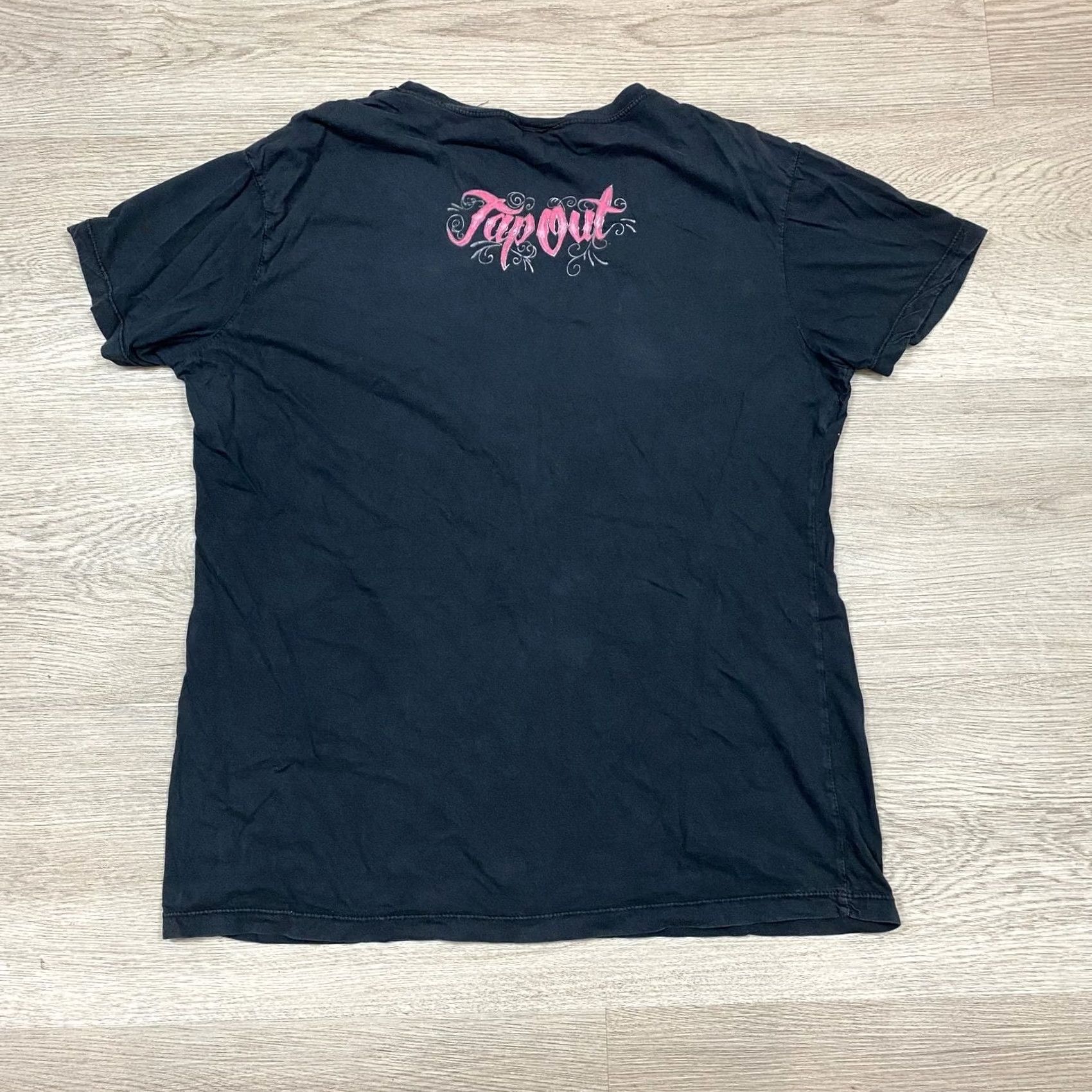 Tapout Tapout Shirt Womens L Black MMA Lions Crest Y2K Punk Grunge Goth Emo Size L / US 10 / IT 46 - 3 Thumbnail