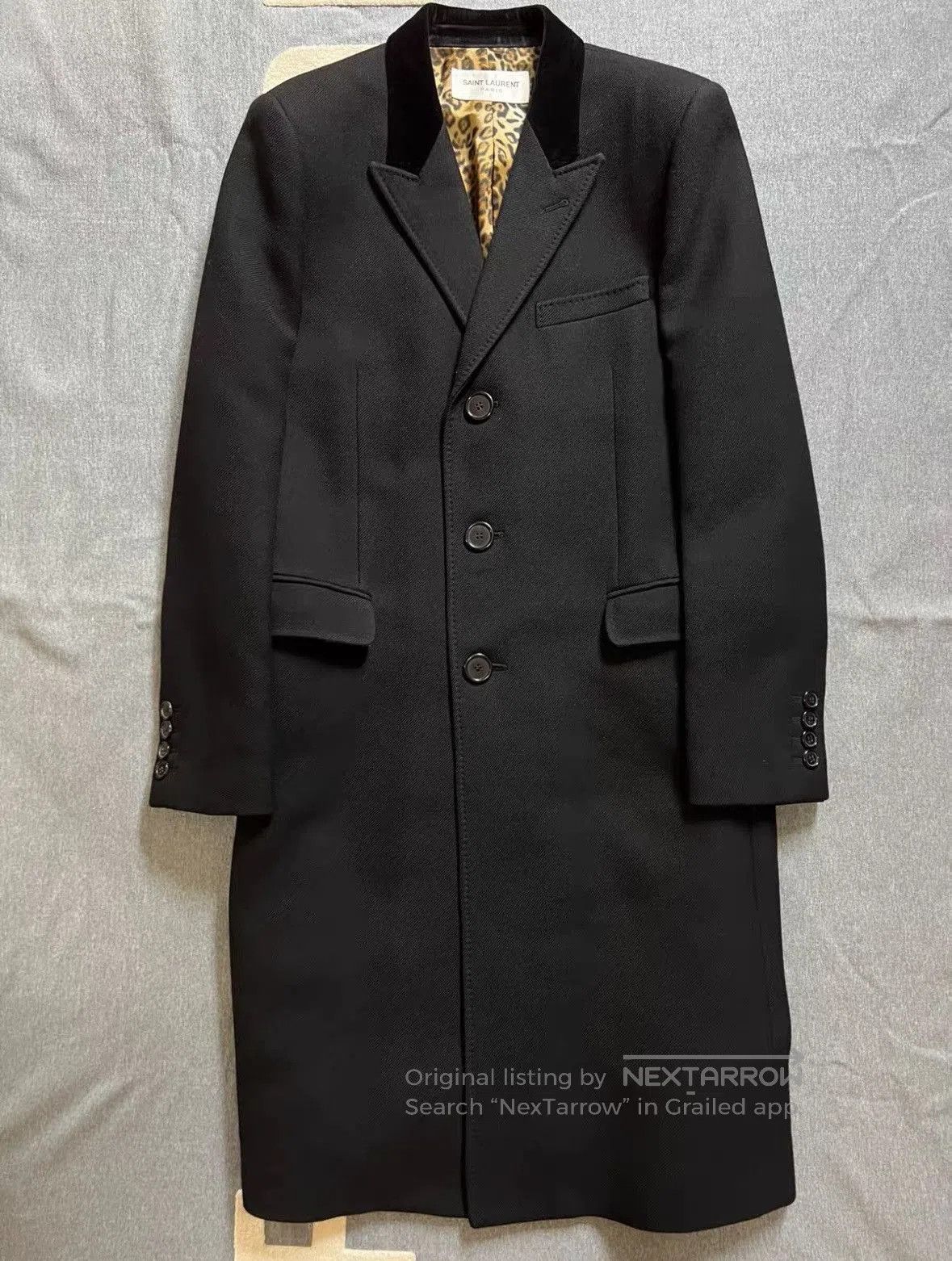 Saint Laurent Paris Saint Laurent Paris coat hedi wxx. Size US L / EU 52-54 / 3 - 1 Thumbnail