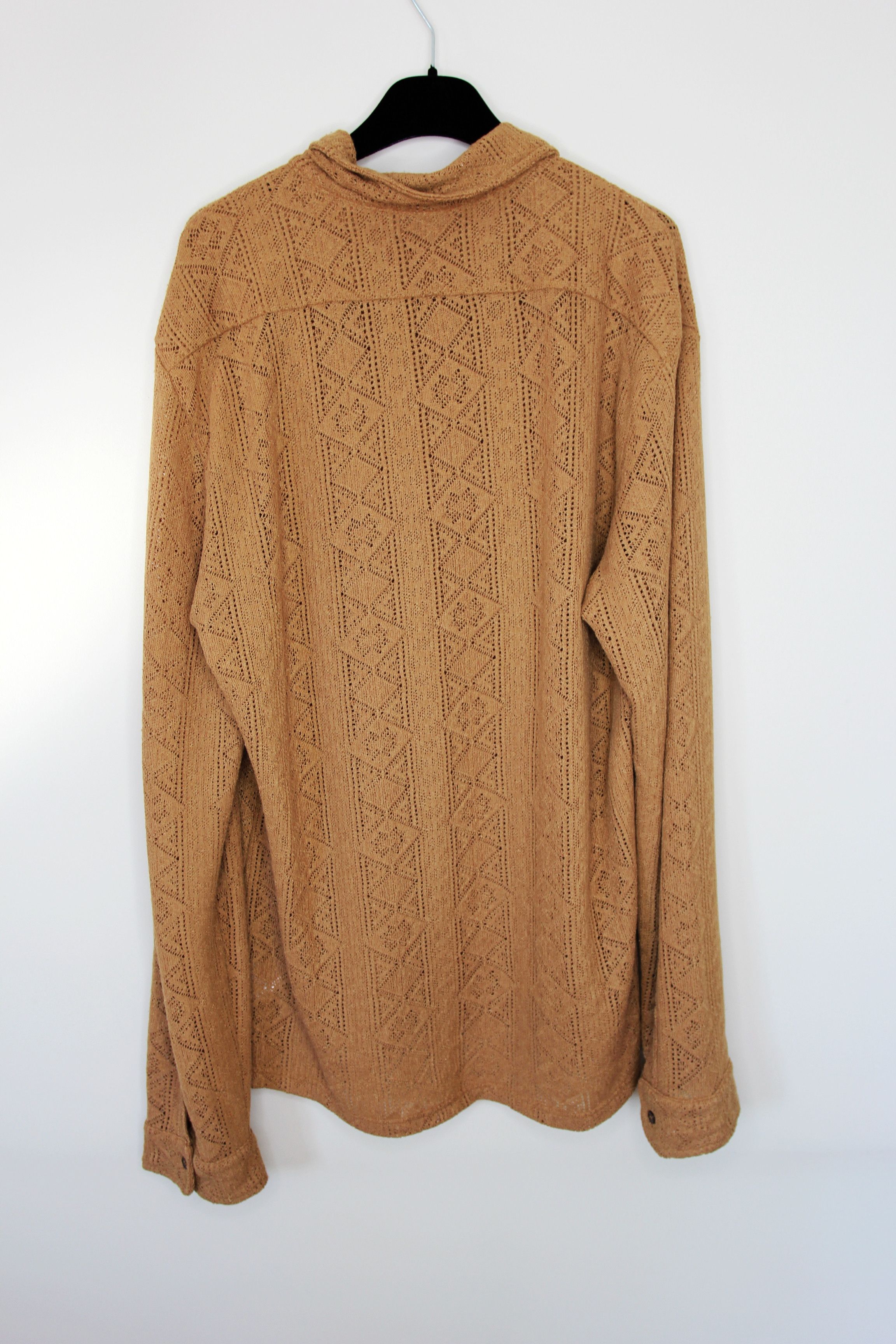 CMMN SWDN BNWT AW23 CMMN SWDN DILAN OPENWORK KNIT SHIRT 50 Size US M / EU 48-50 / 2 - 3 Thumbnail