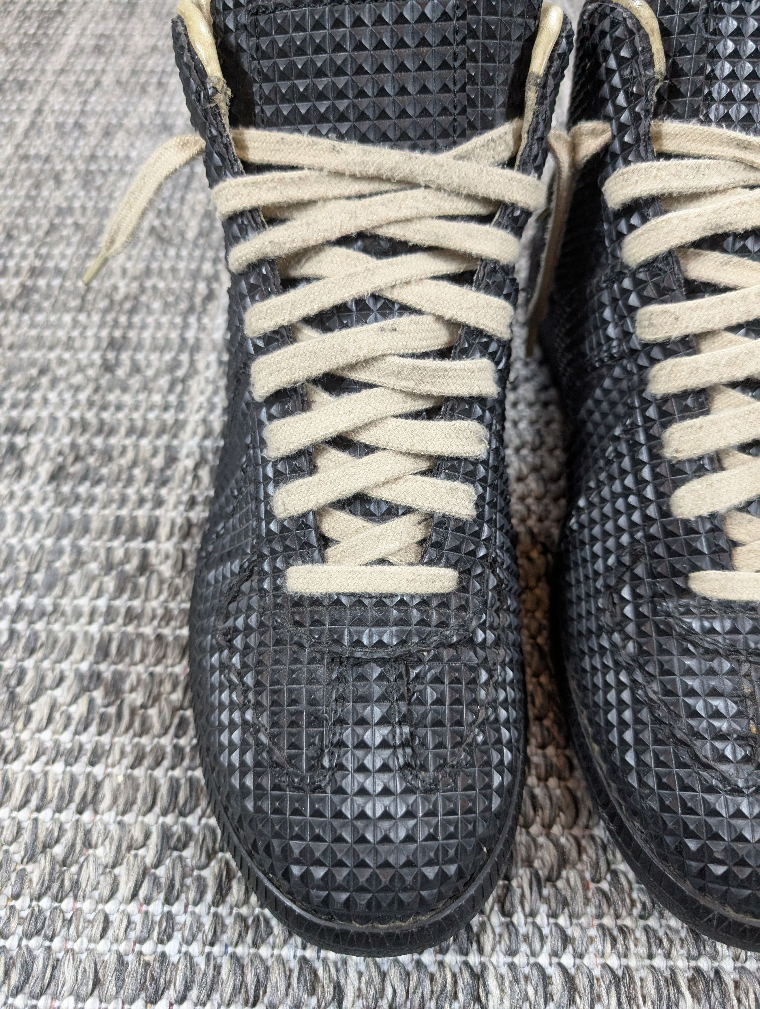 Maison Margiela Maison Margiela Studded Pyramid Gat High Top Sneakers Size US 11 / EU 44 - 4 Thumbnail