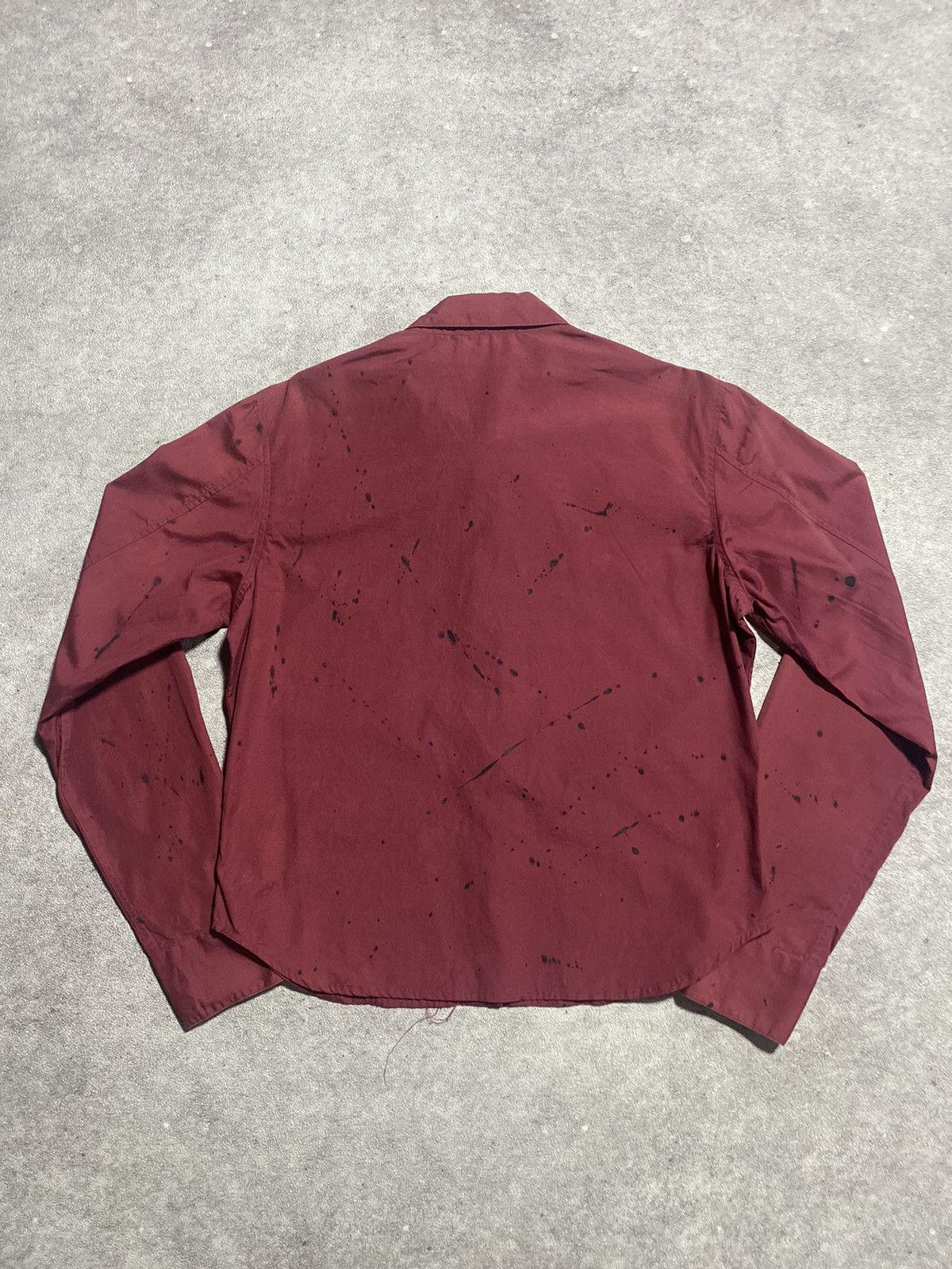 agnes b. Agnes B Paris Paint Print Shirt Size XS / US 0-2 / IT 36-38 - 2 Thumbnail