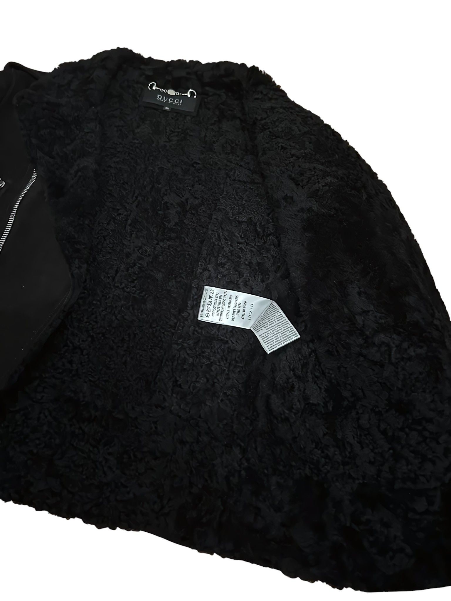 Gucci HEAVY SHEARLING SUEDE LEATHER JACKET Size US S / EU 44-46 / 1 - 5 Thumbnail