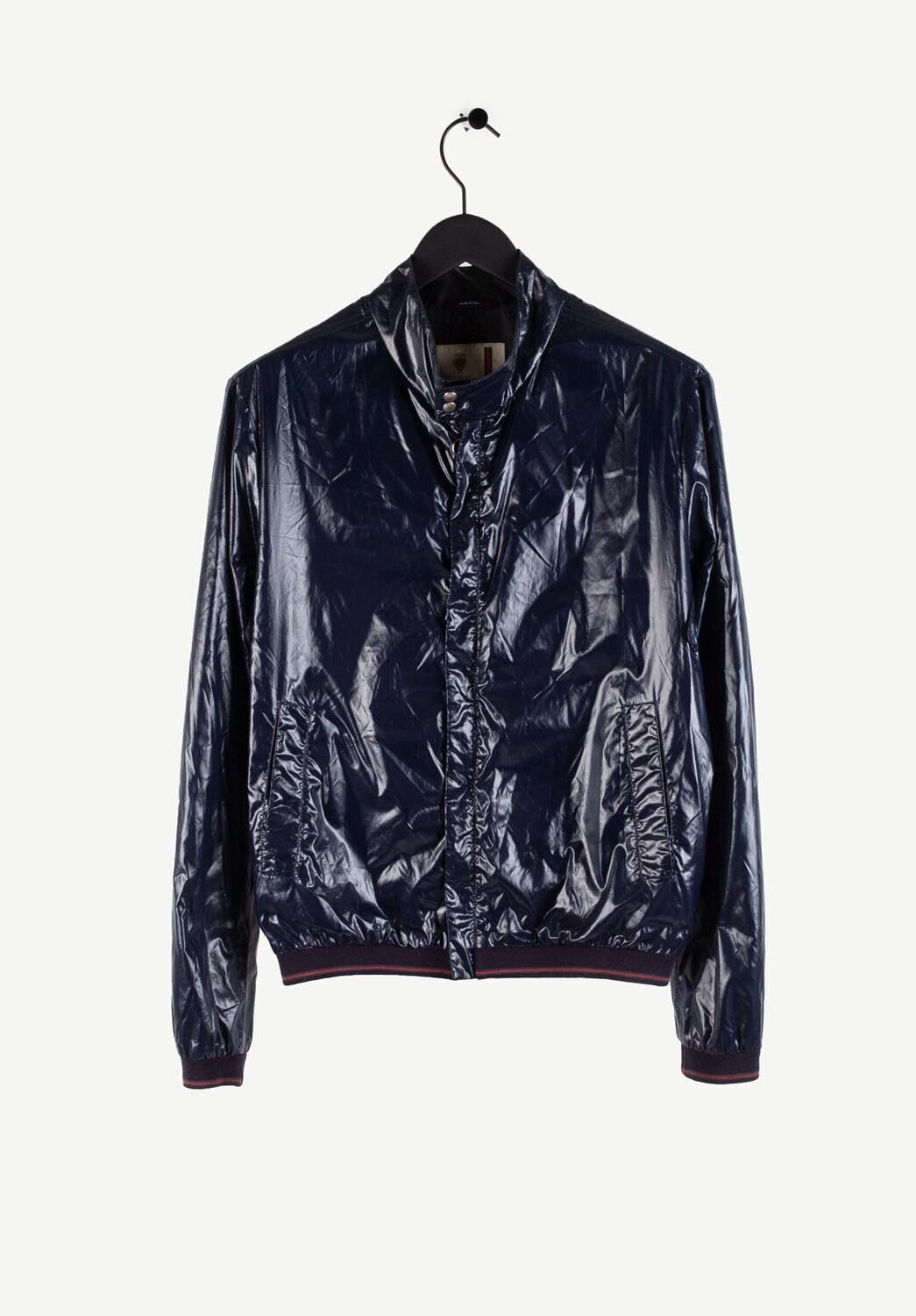 image of Gucci Men Bomber Jacket, S340 in Navy (Size Medium)