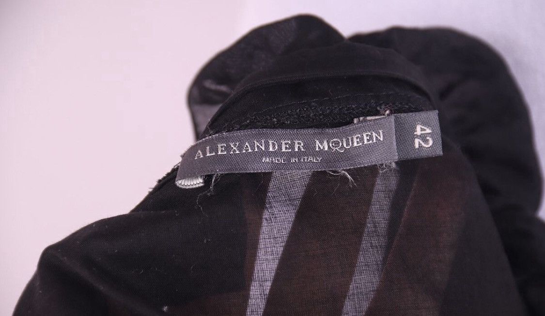 Alexander McQueen Alexander McQueen 2008 Blouse Shirt Size M / US 6-8 / IT 42-44 - 4 Thumbnail