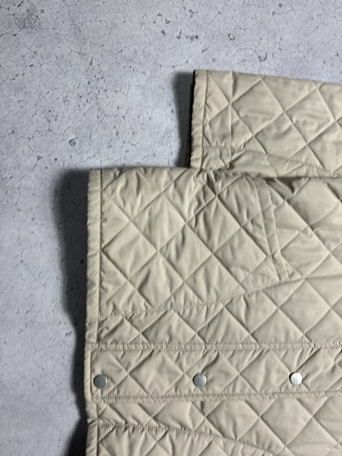 Burberry Burberry London Women’s Quilted Jacket Cream Check Luxury Size XS / US 0-2 / IT 36-38 - 3 Thumbnail