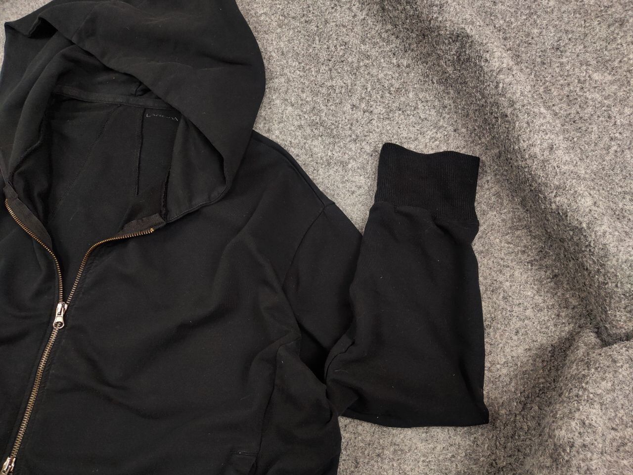 Other Lis Lareida Zip Asymmetric Oversized Japan Style Hoodie Size S / US 4 / IT 40 - 4 Thumbnail