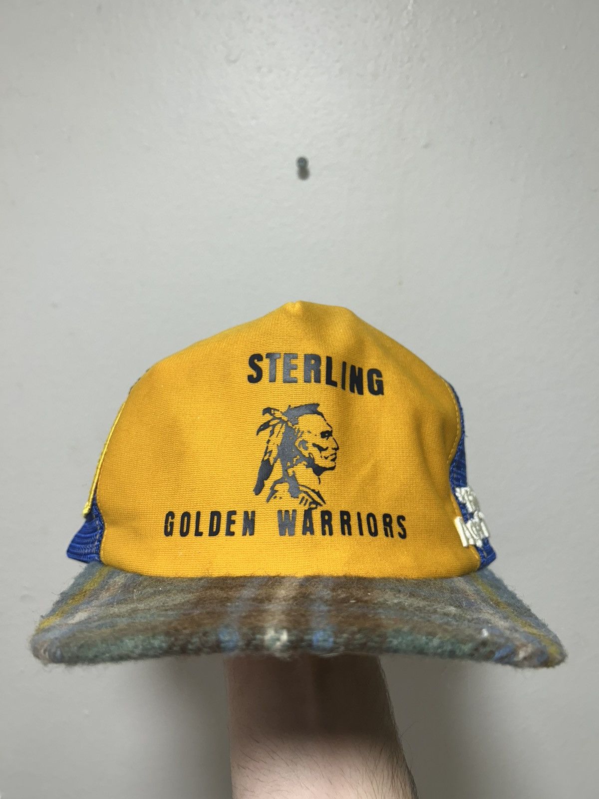 Better With Age Better With Age Yellow & Blue Sterling Golden Warriors Hat Size ONE SIZE - 1 Thumbnail